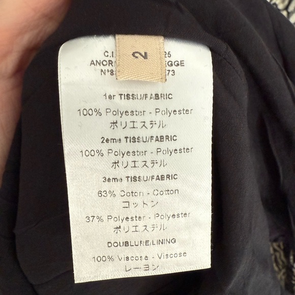 Cotélac Women’s Maxi Dress With Black and Cream Floral Print - Picture 8 of 9